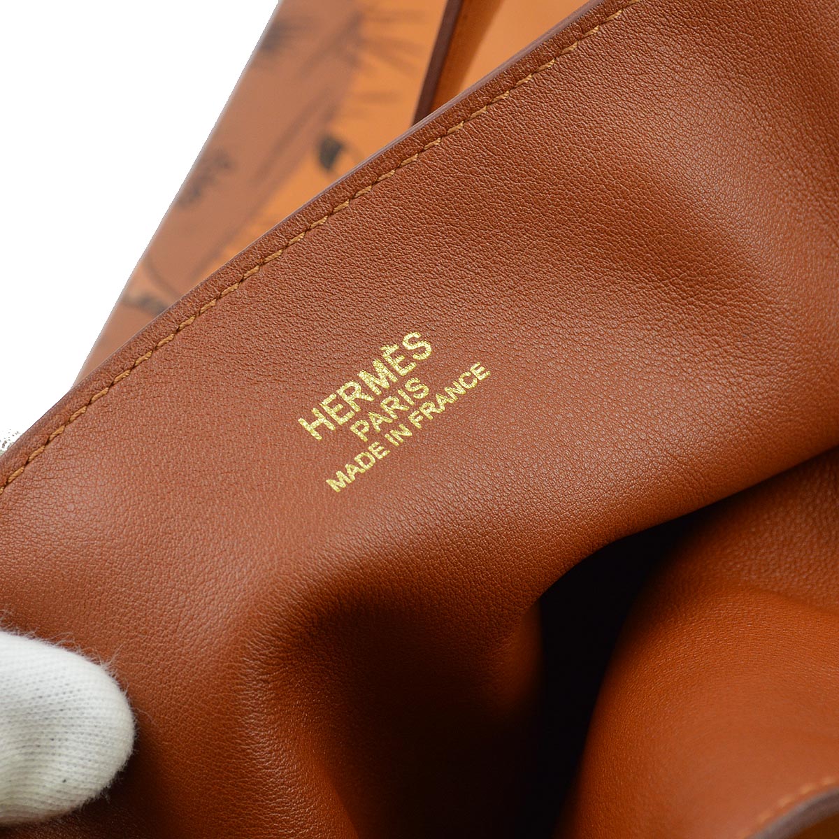 Hermes 2012 Brown Swift Double Sens 36 Reversible Tote Bag