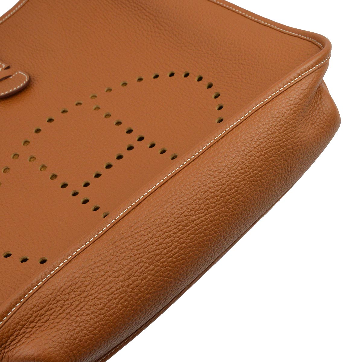 Hermes 2010 Gold Clemence Evelyne 3 GM