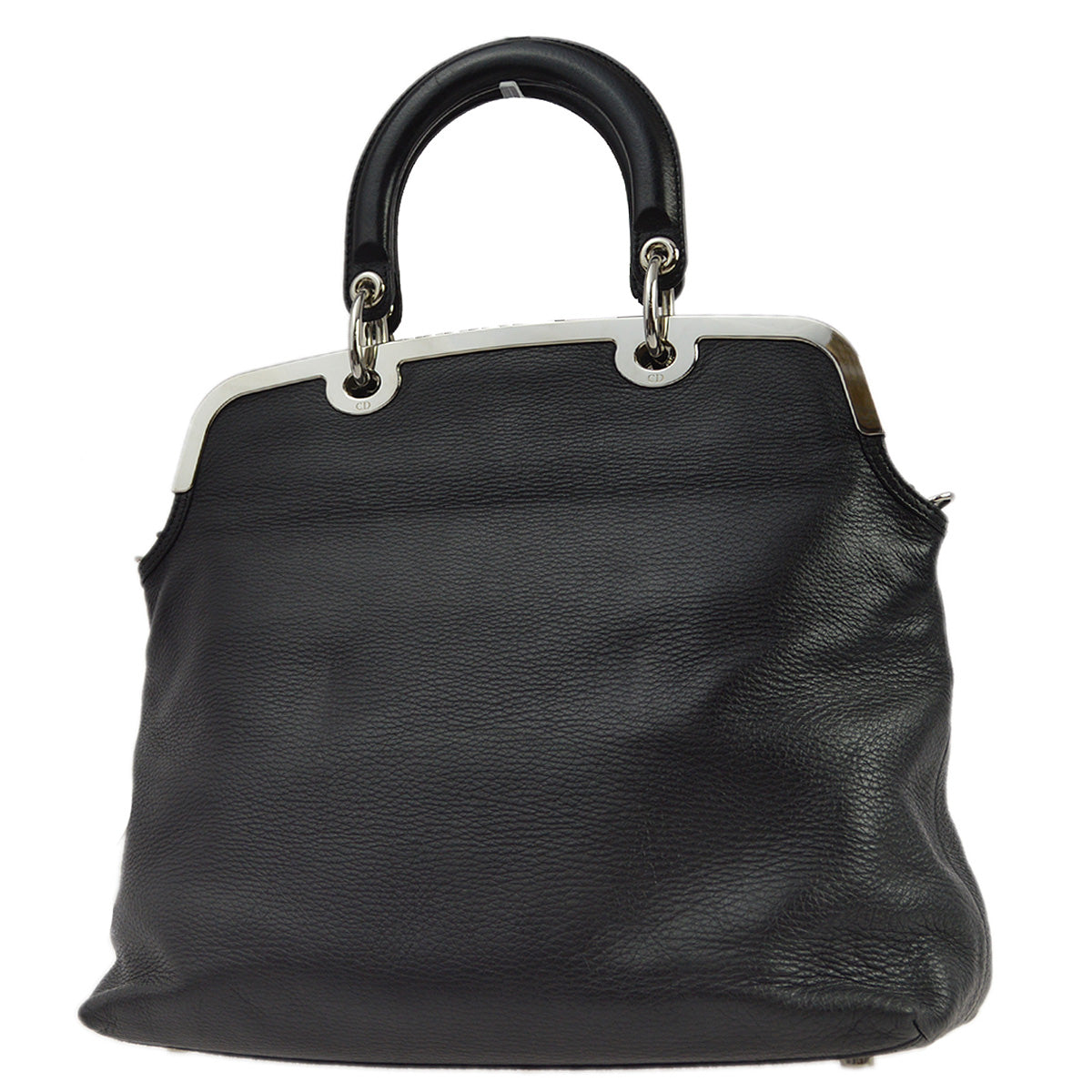 Christian Dior 2012 Black Granville Handbag