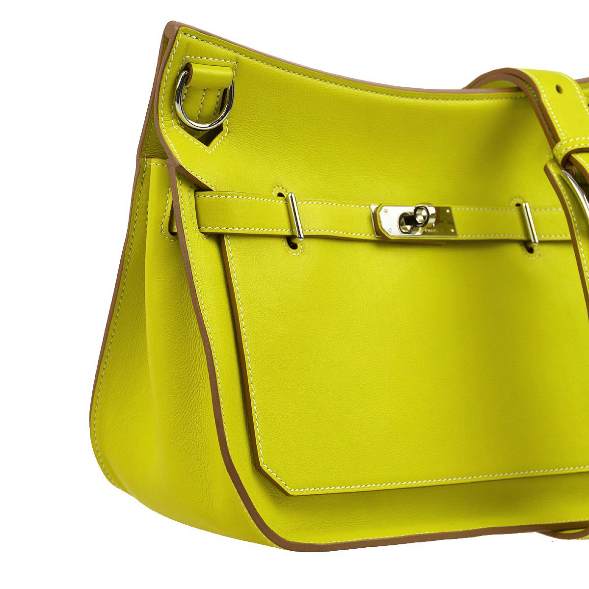 Hermes 2013 Yellow Swift Jypsiere 28 Shoulder Bag