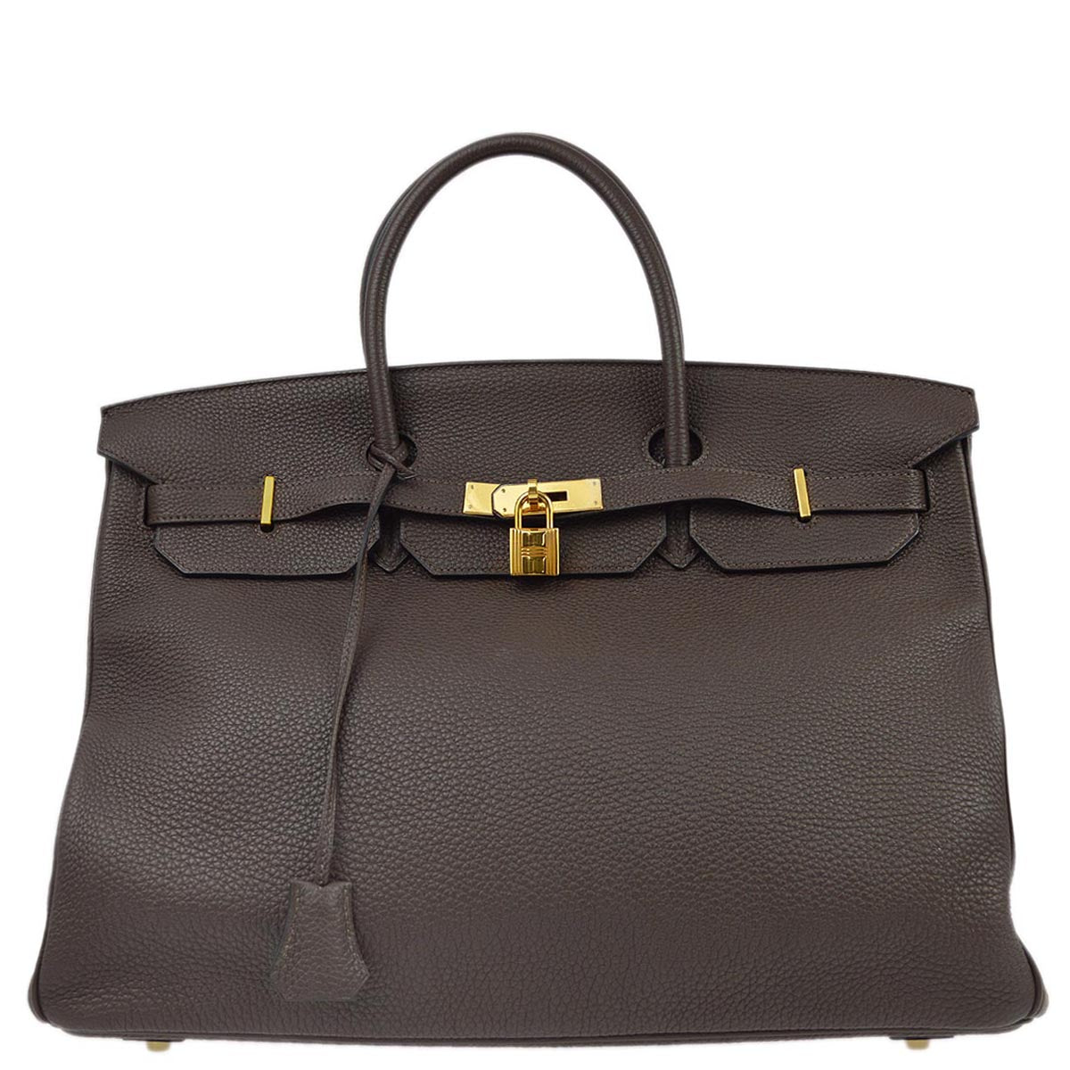 Hermes 2012 Brown Togo Birkin 40 Handbag