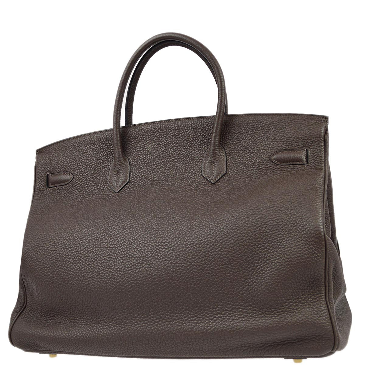 Hermes 2012 Brown Togo Birkin 40 Handbag