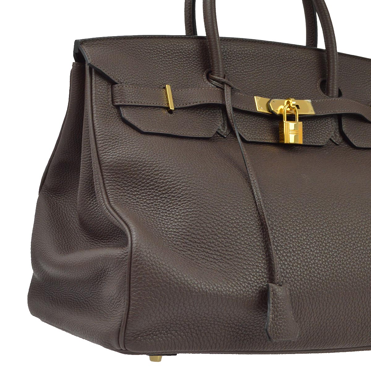 Hermes 2012 Brown Togo Birkin 40 Handbag