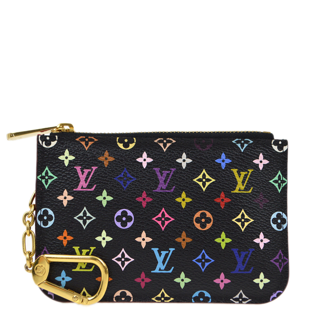 Louis Vuitton 2011 Multicolor Pochette Cles Coin Case Wallet M93735