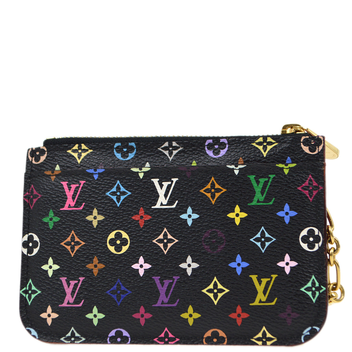 Louis Vuitton 2011 Multicolor Pochette Cles Coin Case Wallet M93735