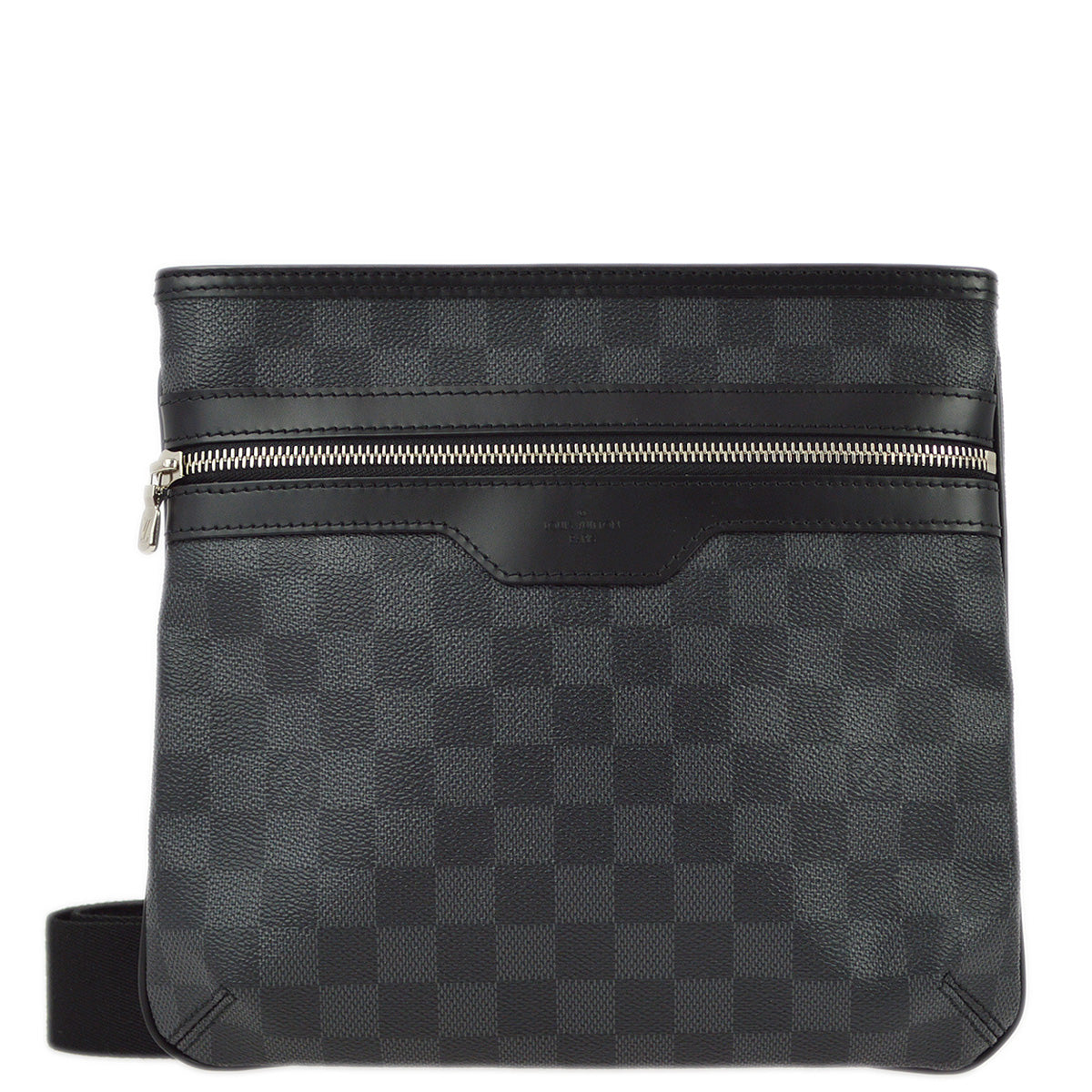 Louis Vuitton 2011 Damier Graphite Thomas Shoulder Bag N58028