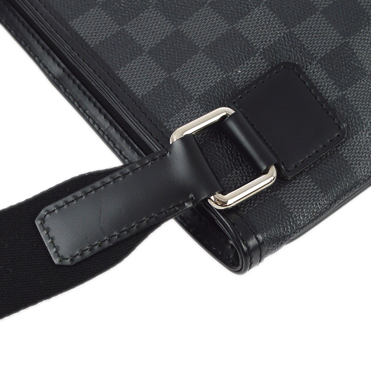 Louis Vuitton 2010 Damier Graphite Thomas Shoulder Bag N58028