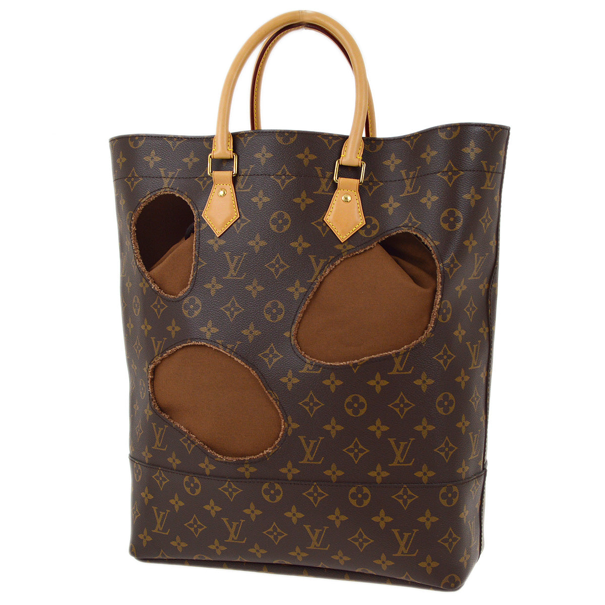 Louis Vuitton x Comme des Garcons 2014 Bag With Holes Tote Bag M40279