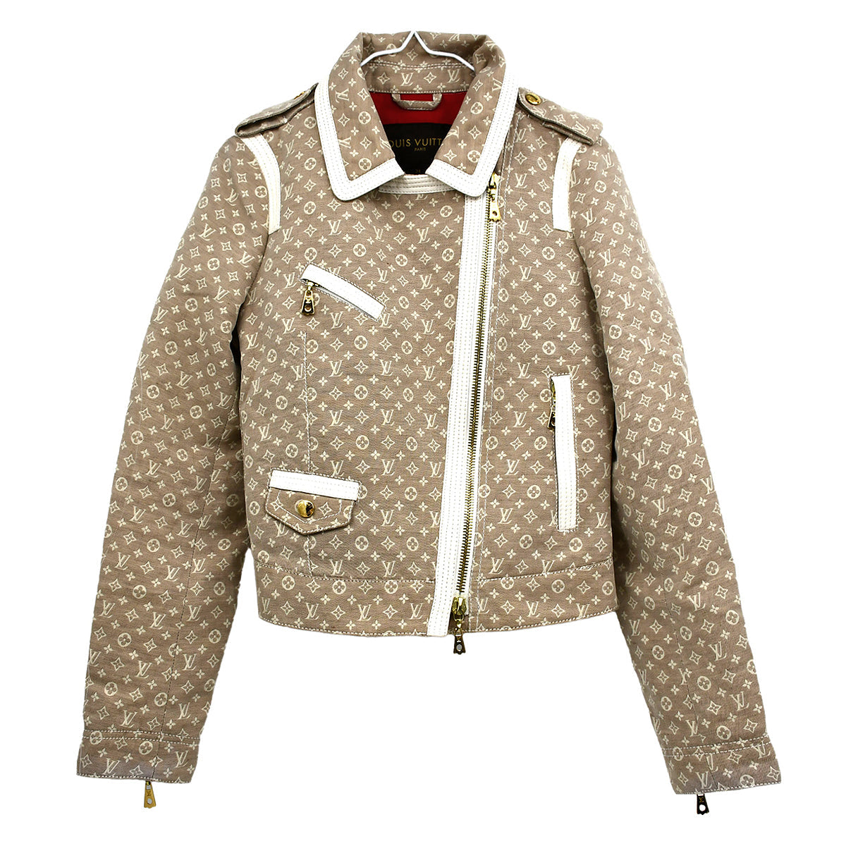 Louis Vuitton 2010 Denim Biker Jacket #34