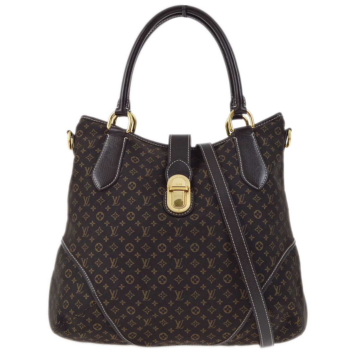 Louis Vuitton 2011 Brown Monogram Idylle Elegie 2way Tote Bag M56696
