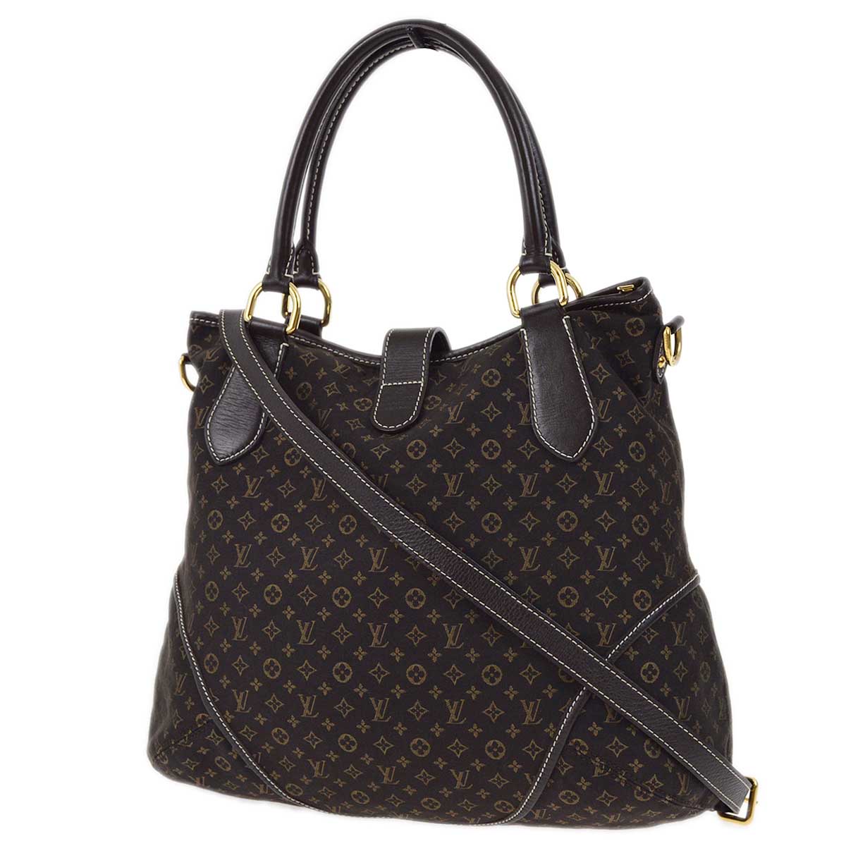 Louis Vuitton 2011 Brown Monogram Idylle Elegie 2way Tote Bag M56696