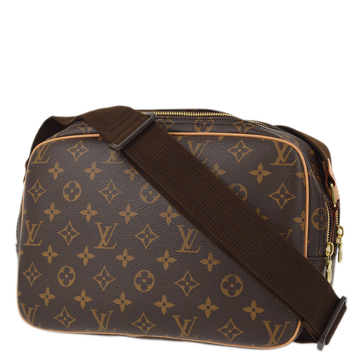 Louis Vuitton 2015 Monogram Reporter PM Shoulder Bag M45254