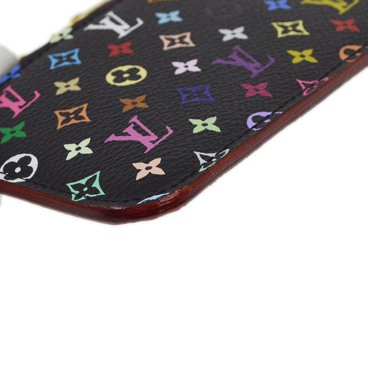 Louis Vuitton 2012 Multicolor Pochette Cles Coin Case Wallet M93735