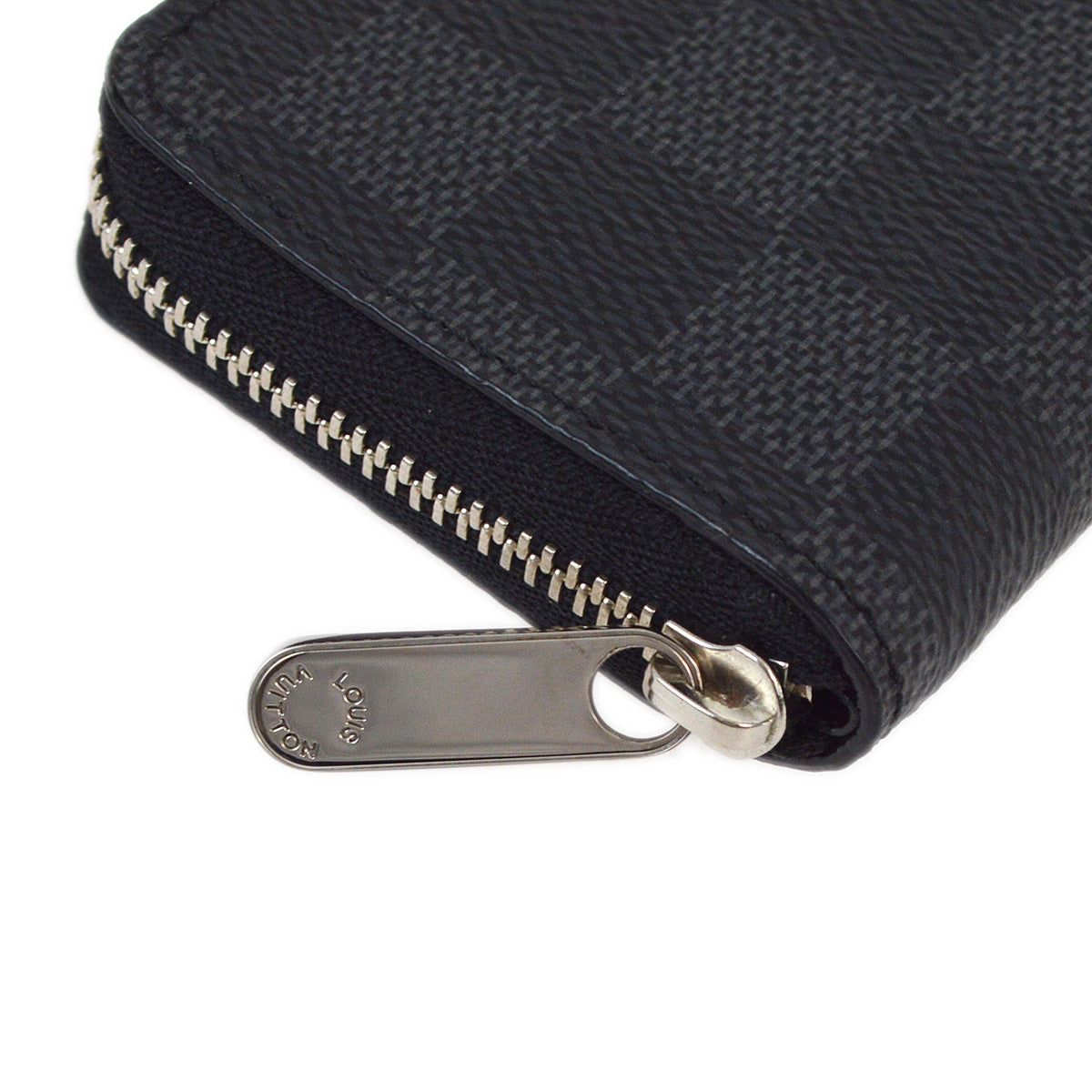 Louis Vuitton 2016 Damier Graphite Zippy Coin Purse Coin Case N63076