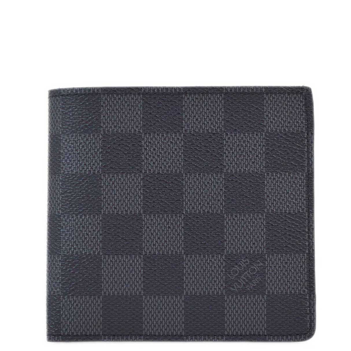 Louis Vuitton 2011 Damier Graphite Portefeuille Marco Wallet N63336