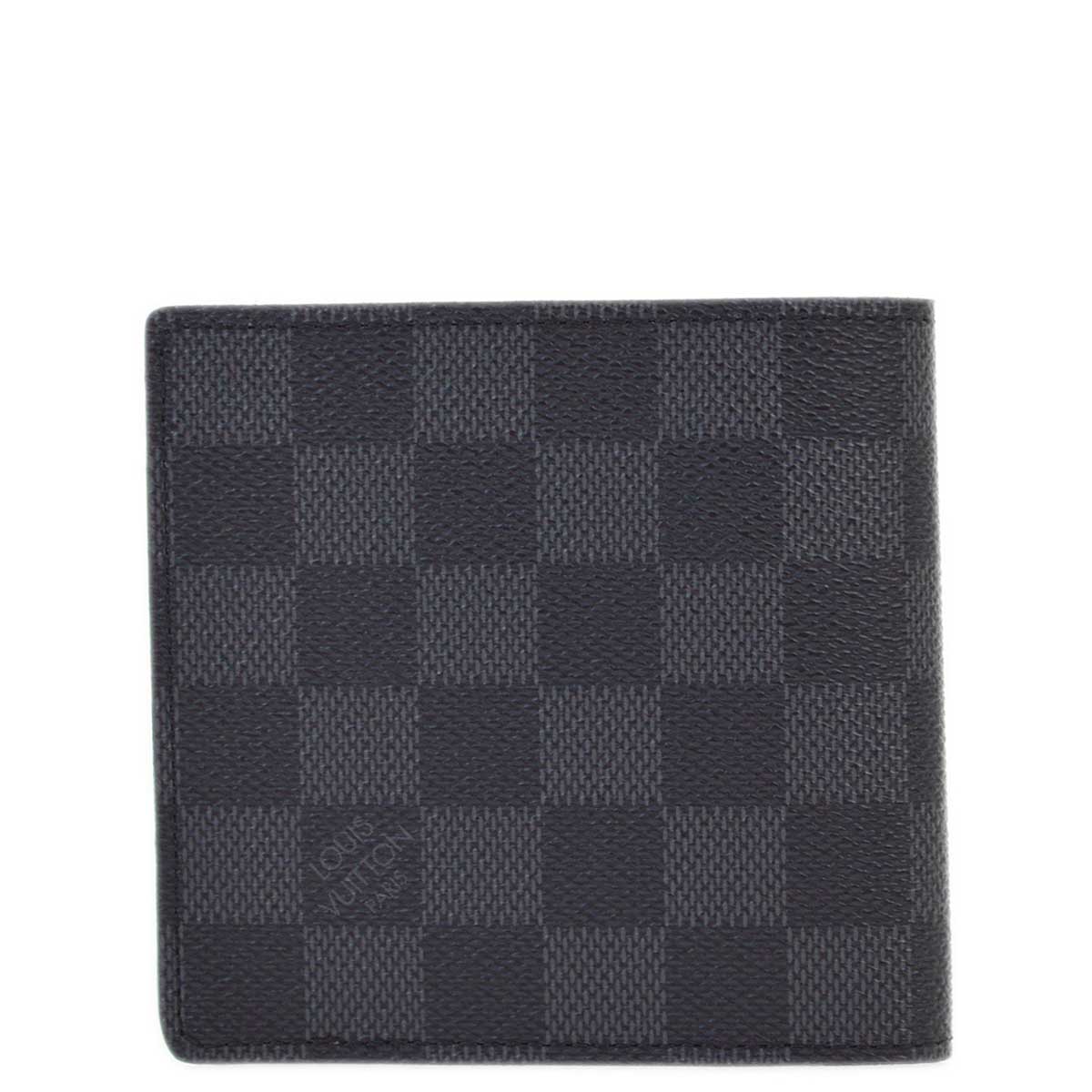 Louis Vuitton 2011 Damier Graphite Portefeuille Marco Wallet N63336