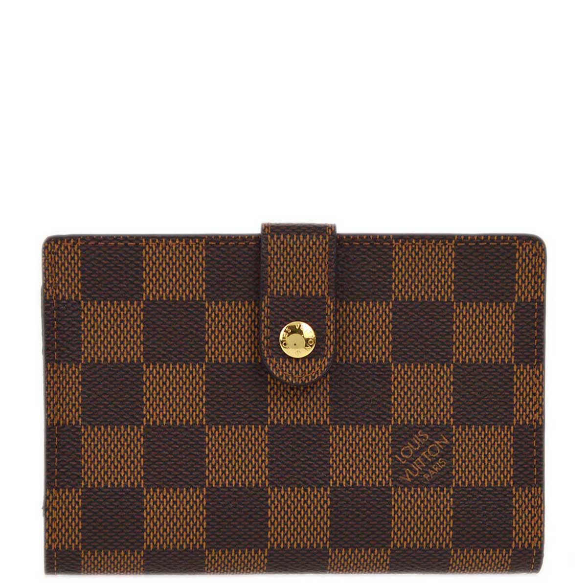 Louis Vuitton 2015 Damier Portefeuille Viennois Wallet Purse N61674