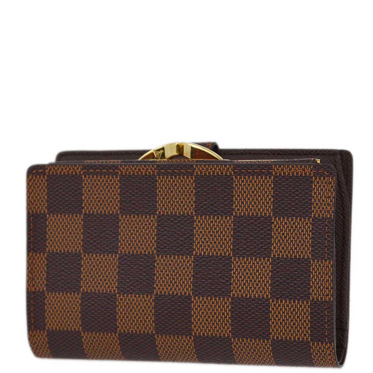 Louis Vuitton 2015 Damier Portefeuille Viennois Wallet Purse N61674