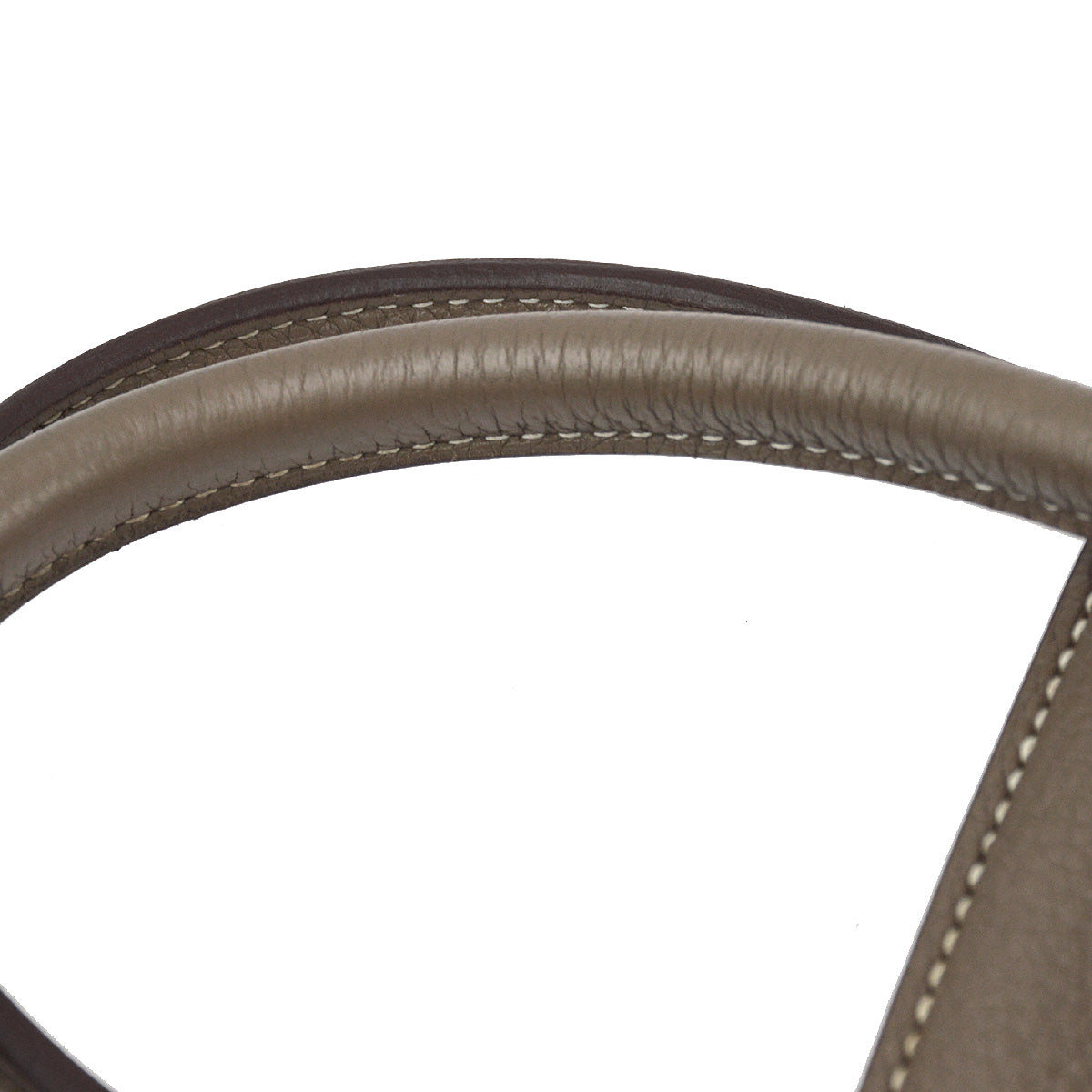 Hermes 2011 Etoupe Gray Taurillon Clemence Birkin 30 Handbag