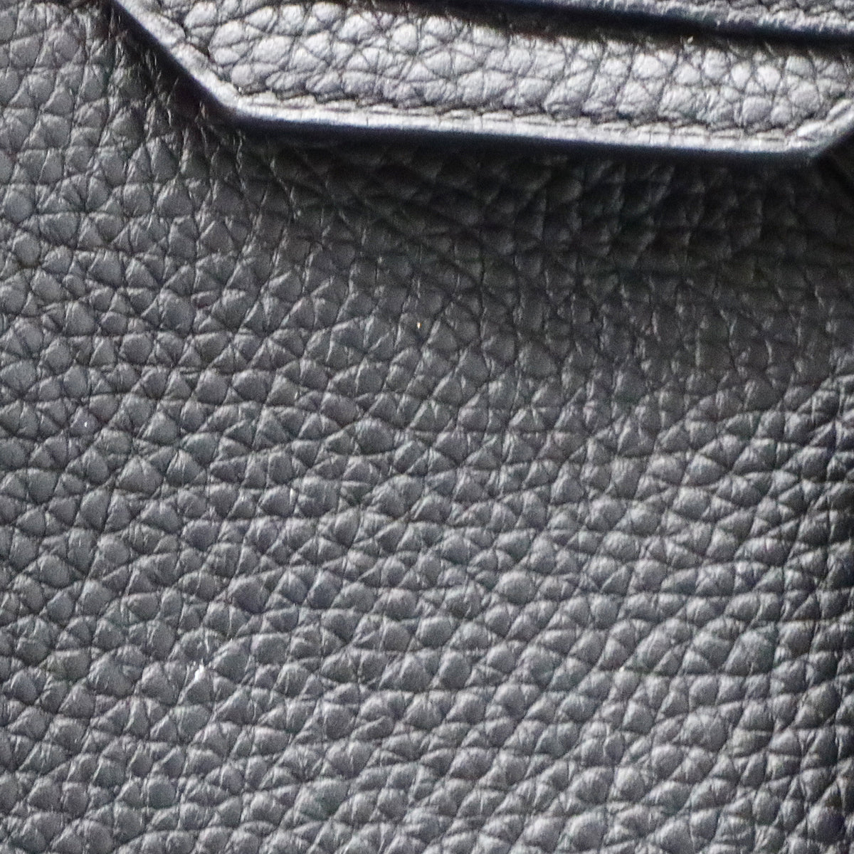 Hermes Black Taurillon Clemence Birkin 30 Handbag