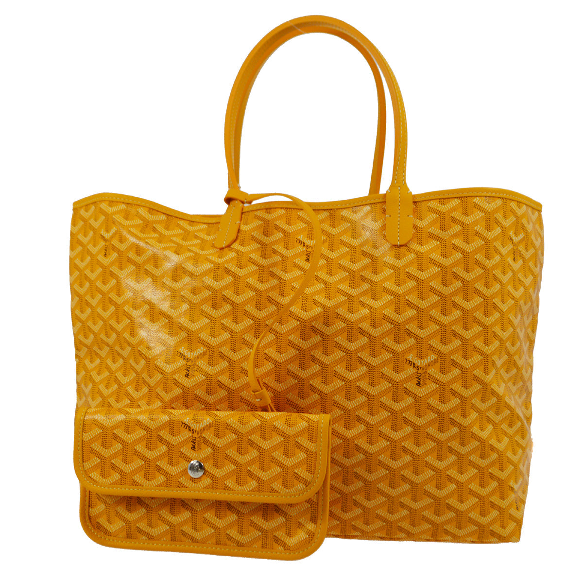 Goyard Yellow St. Louis PM Tote Handbag