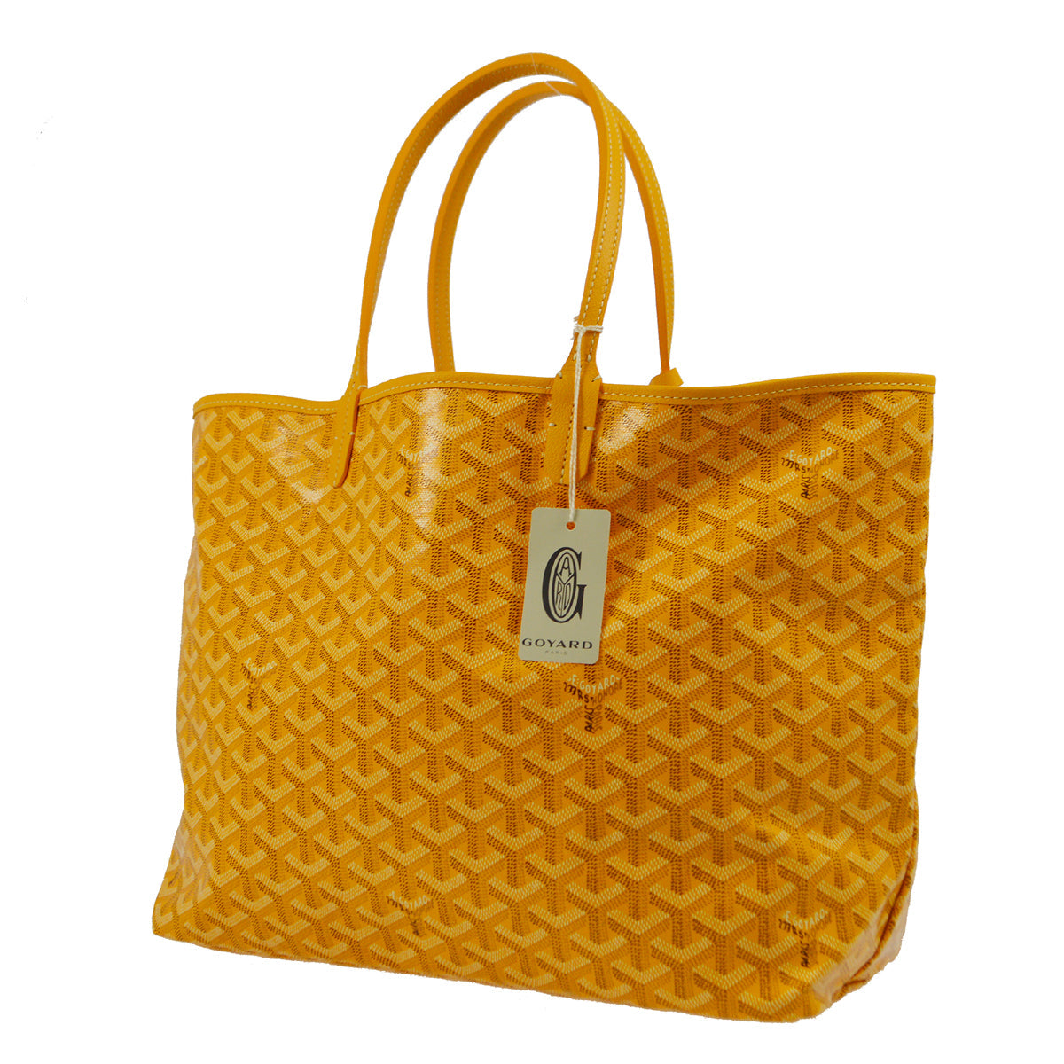 Goyard 2014 Yellow St. Louis PM Tote Handbag