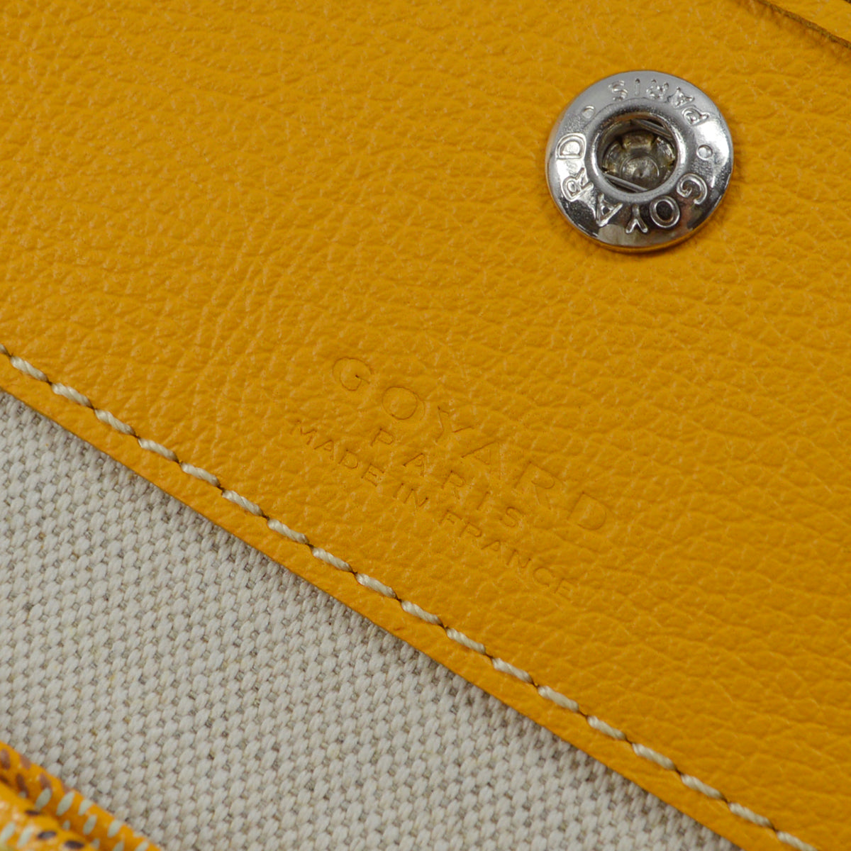 Goyard 2014 Yellow St. Louis PM Tote Handbag