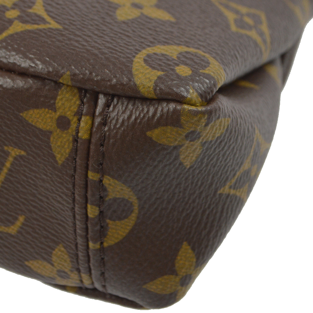 Louis Vuitton 2015 Monogram Nano Pallas Crossbody Bag M61254