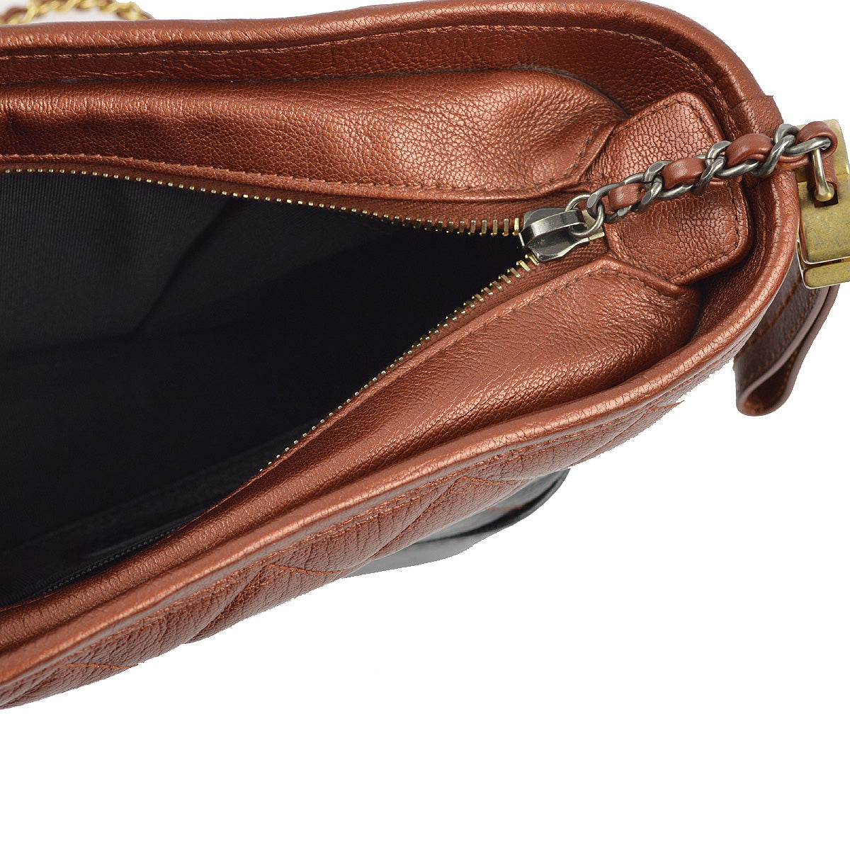 Chanel 2018-2019 Black Calfskin Gabrielle Shoulder Bag