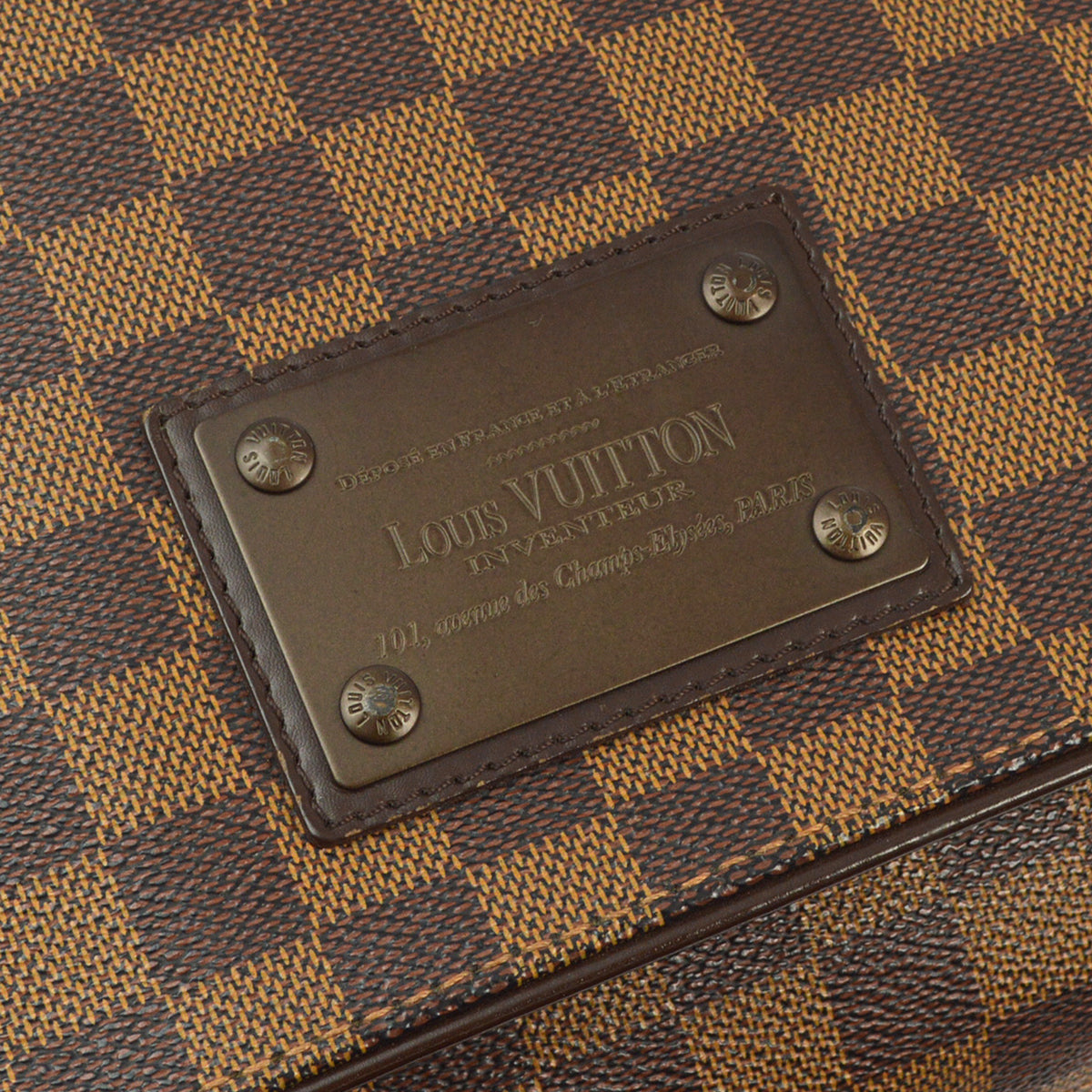 Louis Vuitton Damier Brooklyn MM Shoulder Bag N51211