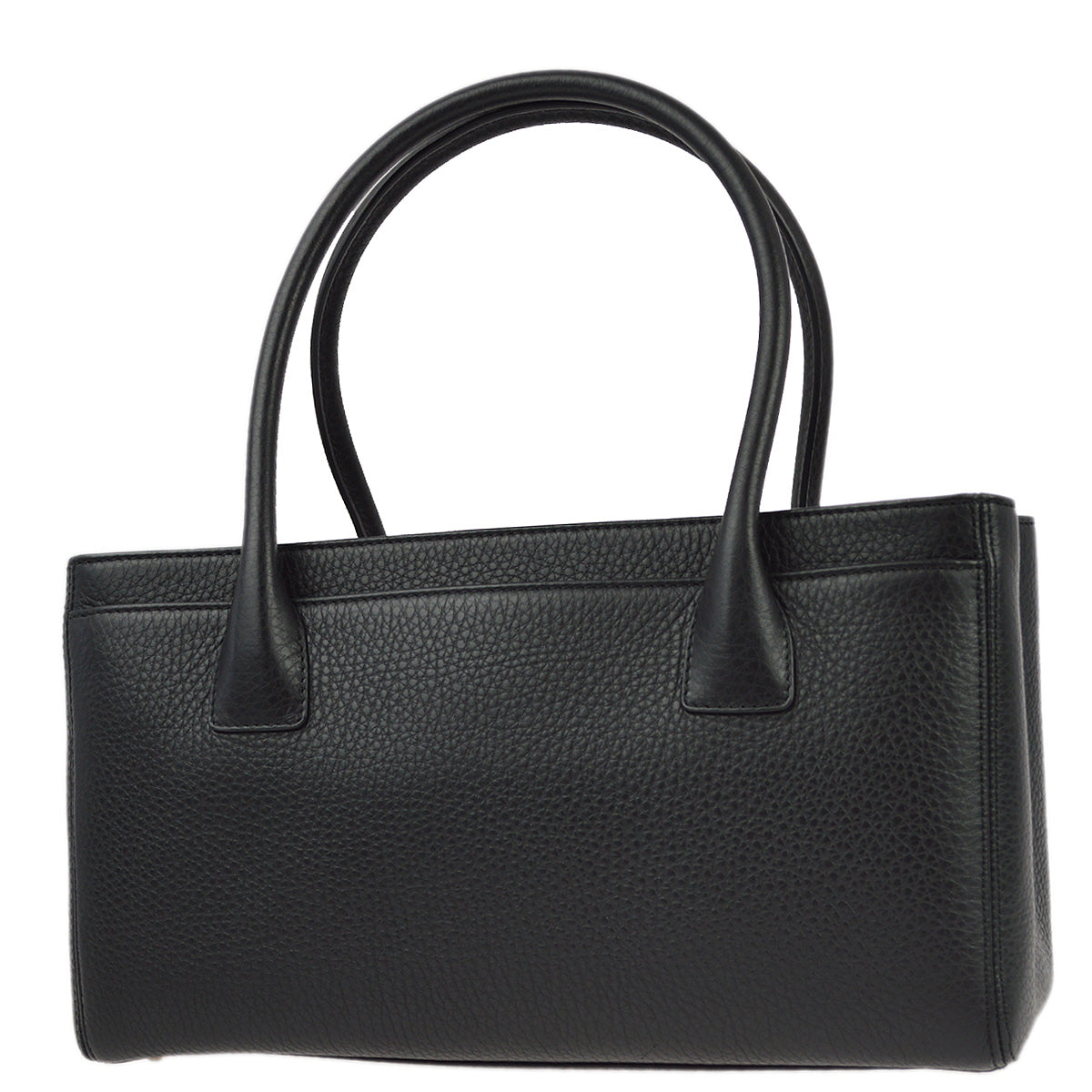 Chanel 2014 Black Calfskin Executive Tote Handbag