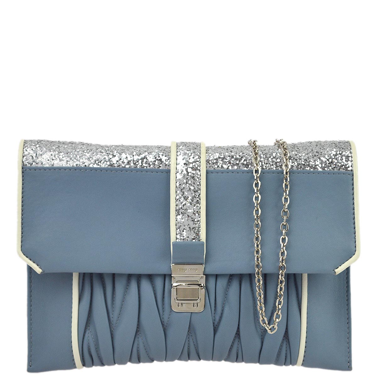 Miu Miu Light Blue Shoulder Bag