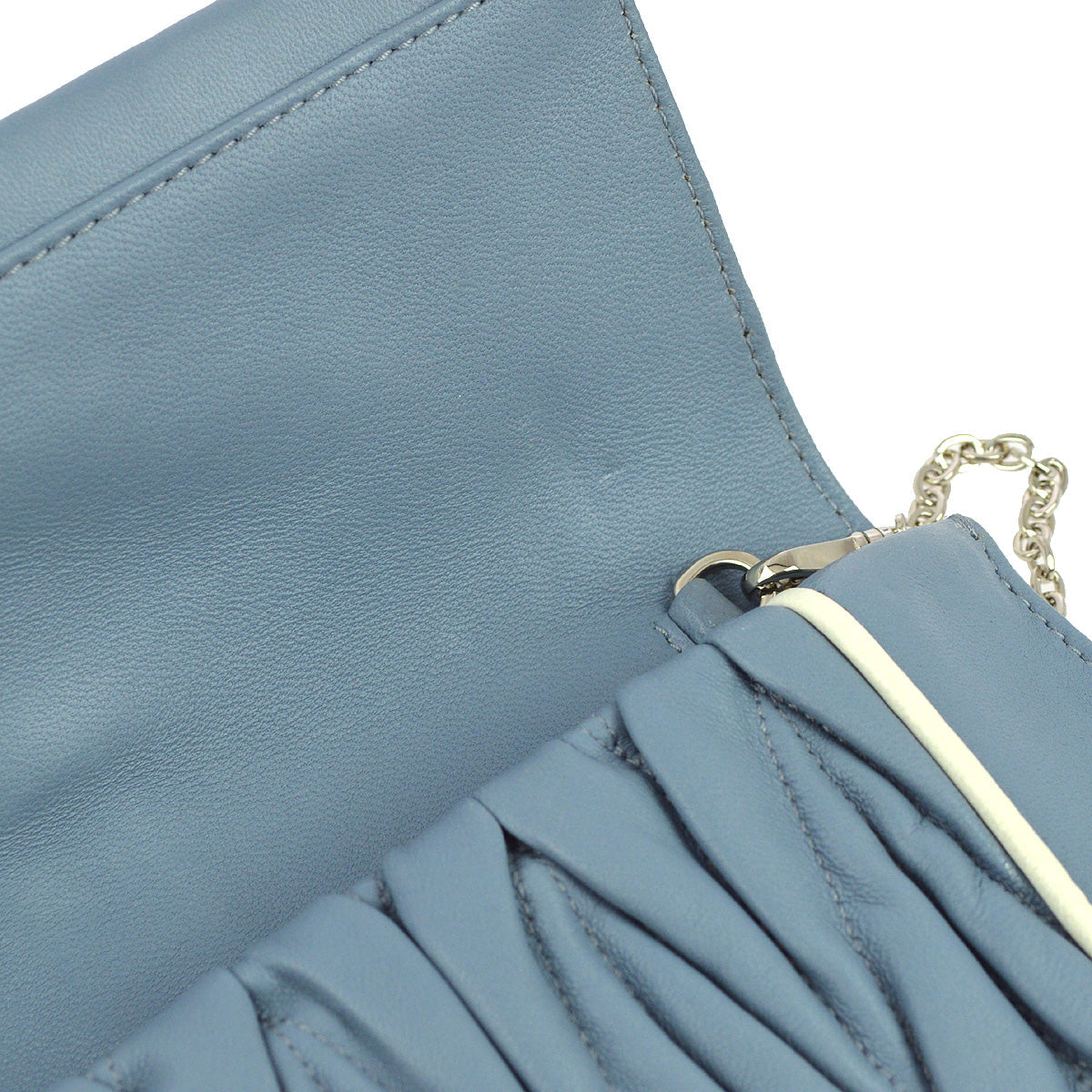 Miu Miu Light Blue Shoulder Bag