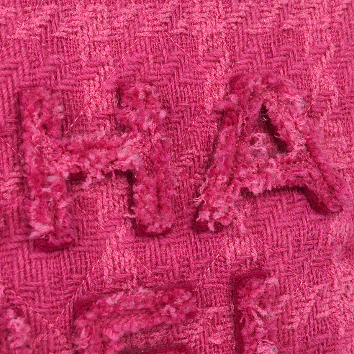 Chanel 2019 Pink Tweed Tote Handbag