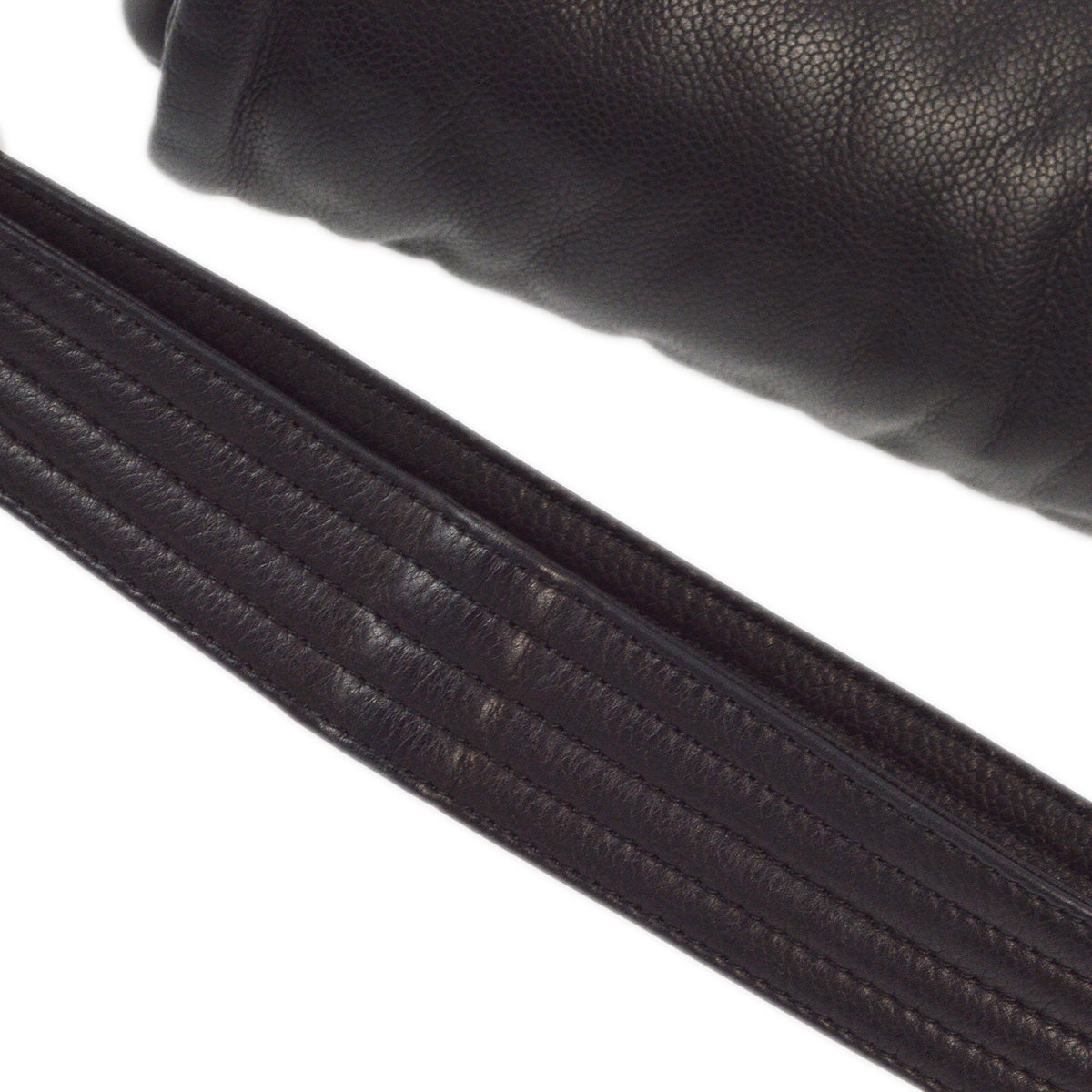 Chanel 2009-2010 Black Caviar Coco Cocoon Shoulder Bag