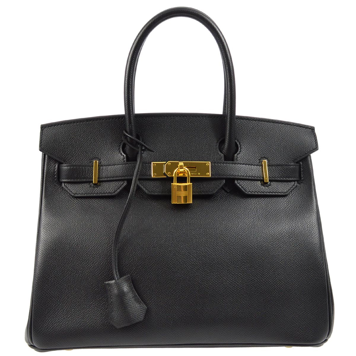 Hermes 2018 Black Epsom Birkin 30 Handbag