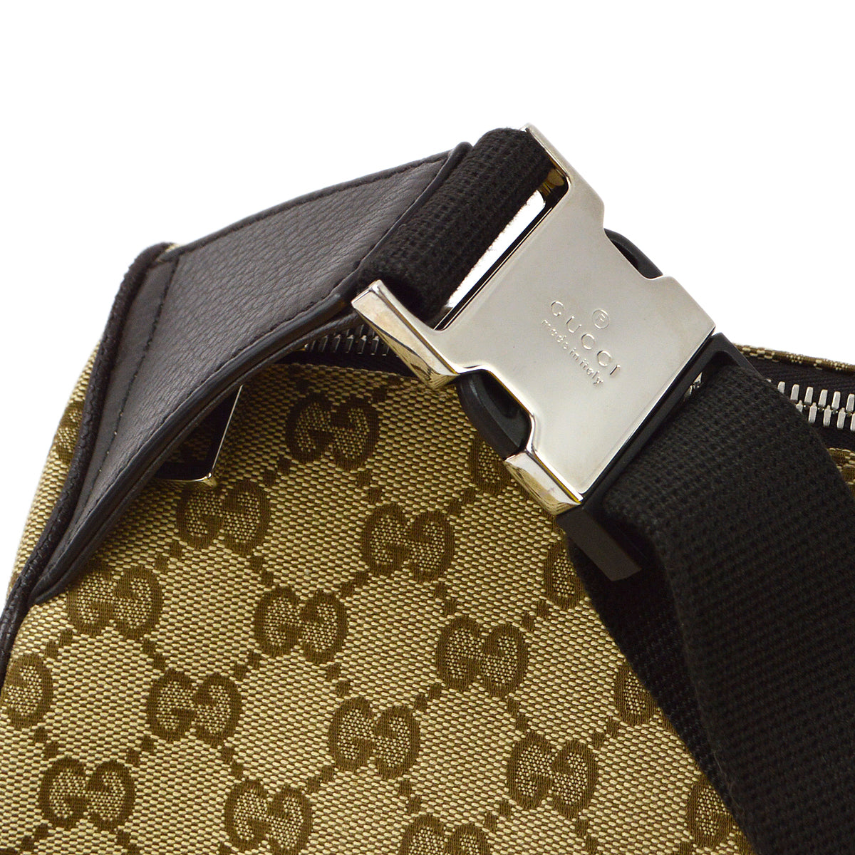 Gucci Beige GG Waist Bum Bag