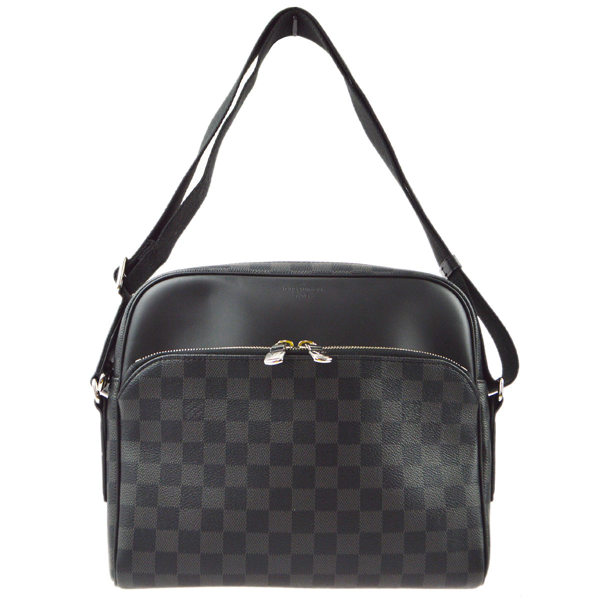 Louis Vuitton 2018 Damier Graphite Dayton PM Shoulder Bag N41408