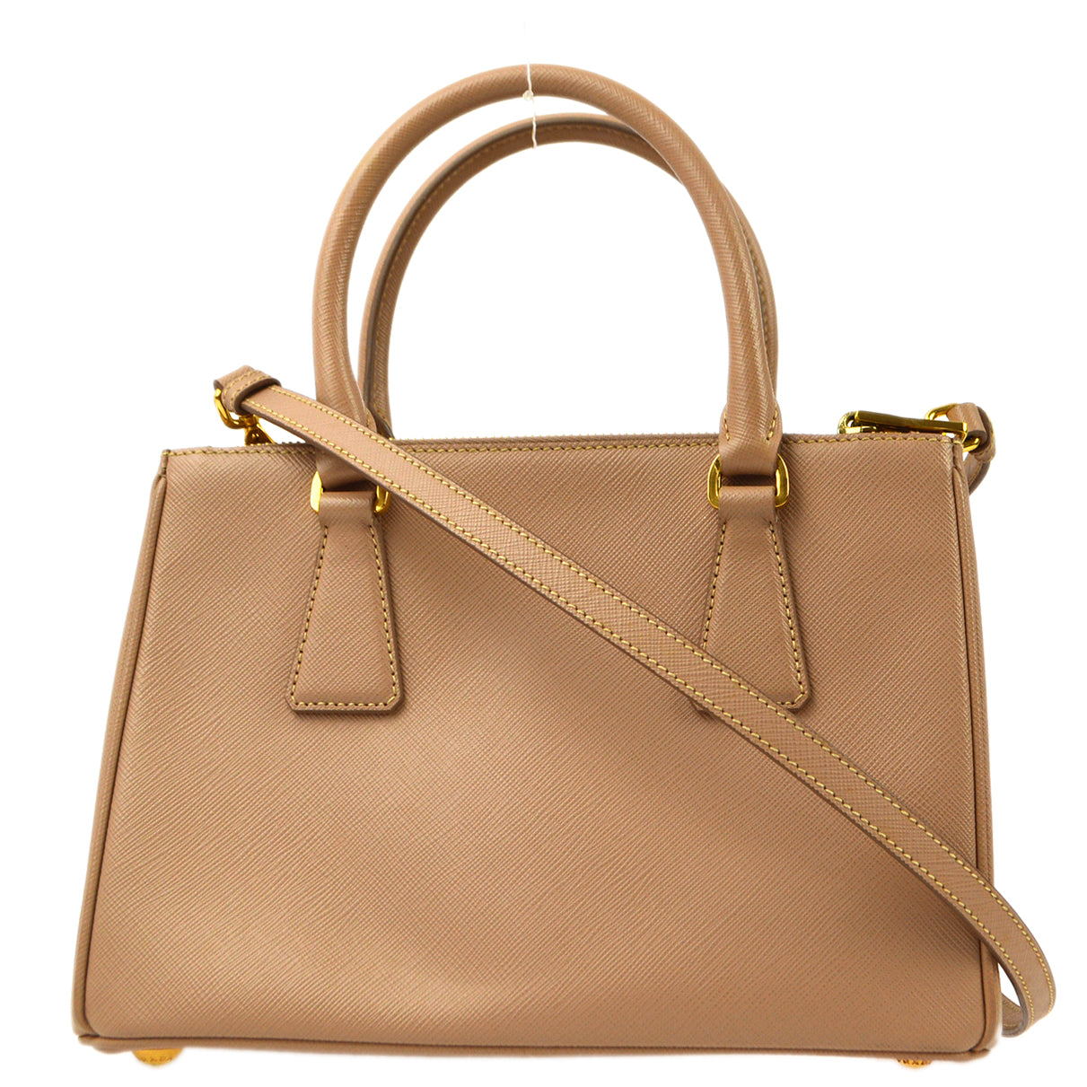 Prada Pink Galleria Saffiano Small 2way Handbag