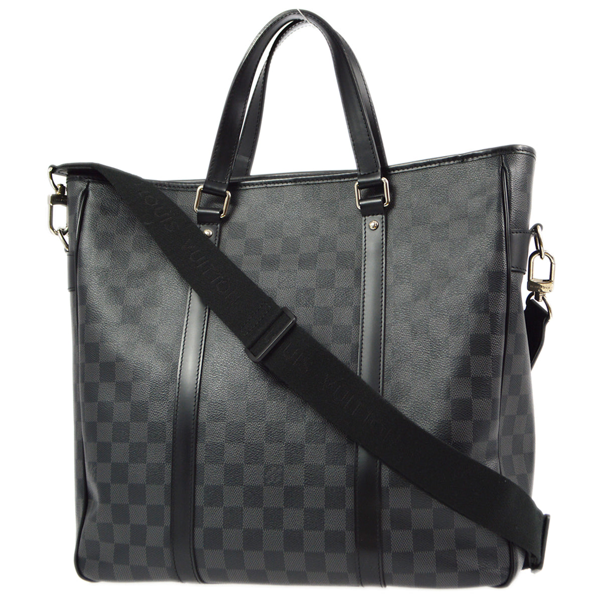 Louis Vuitton 2013 Damier Graphite Tadao 2way Tote Handbag N51192