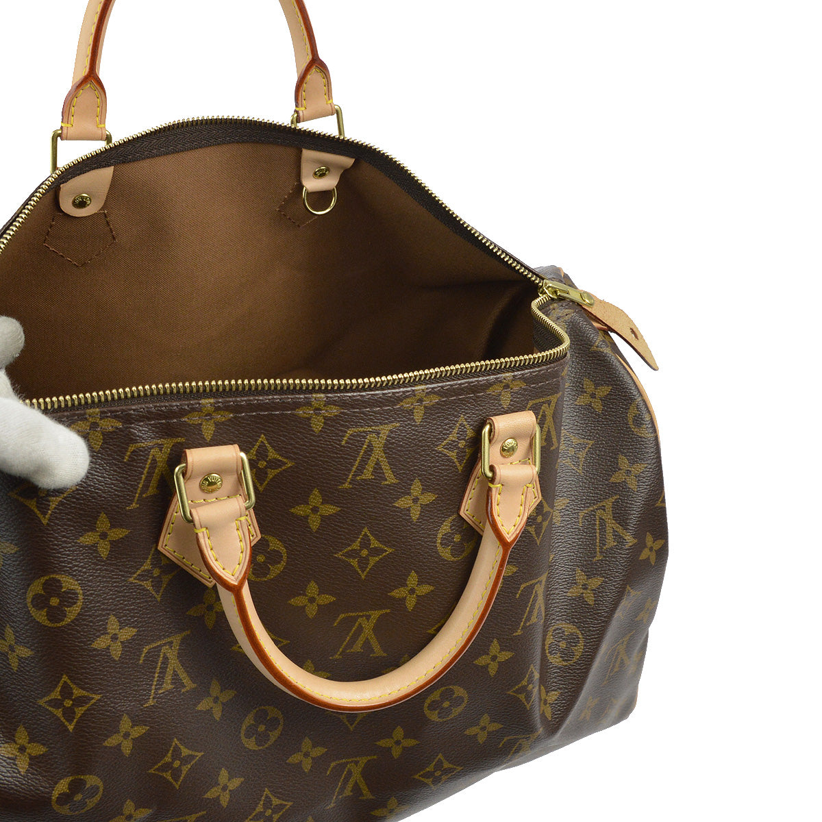 Louis Vuitton 2012 Monogram Speedy 40 Duffle Handbag M41522