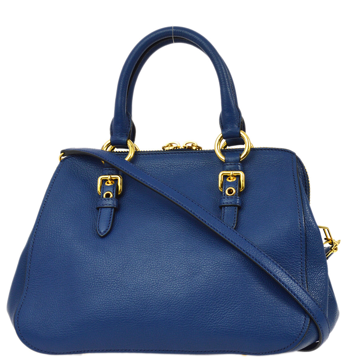 Miu Miu Blue 2way Shoulder Handbag