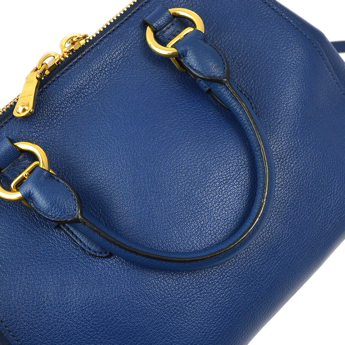 Miu Miu Blue 2way Shoulder Handbag