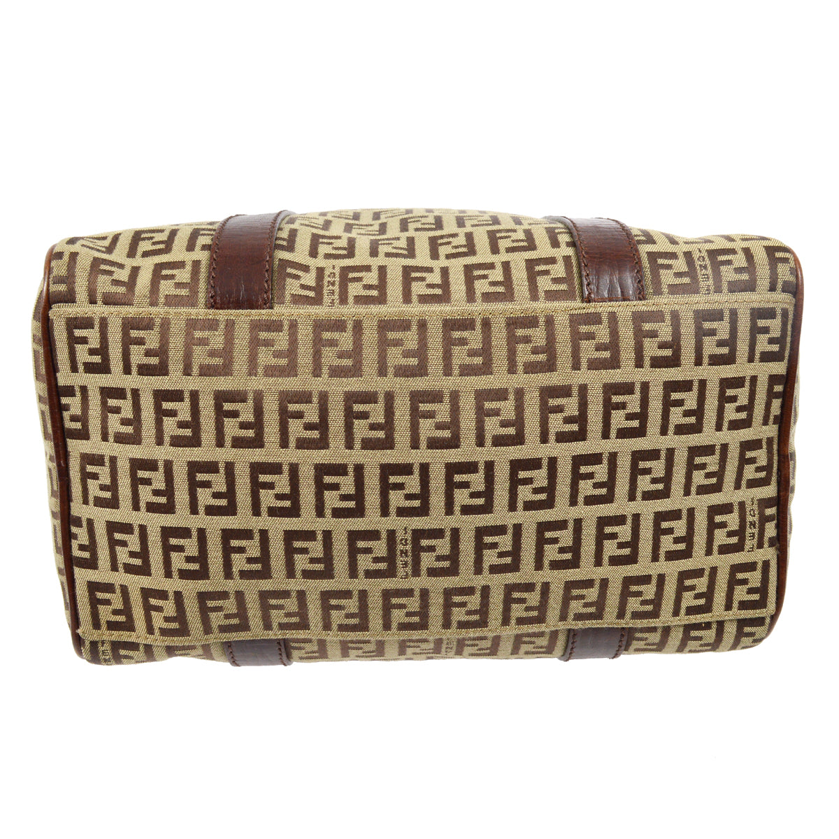 Fendi Brown Zucchino Handbag