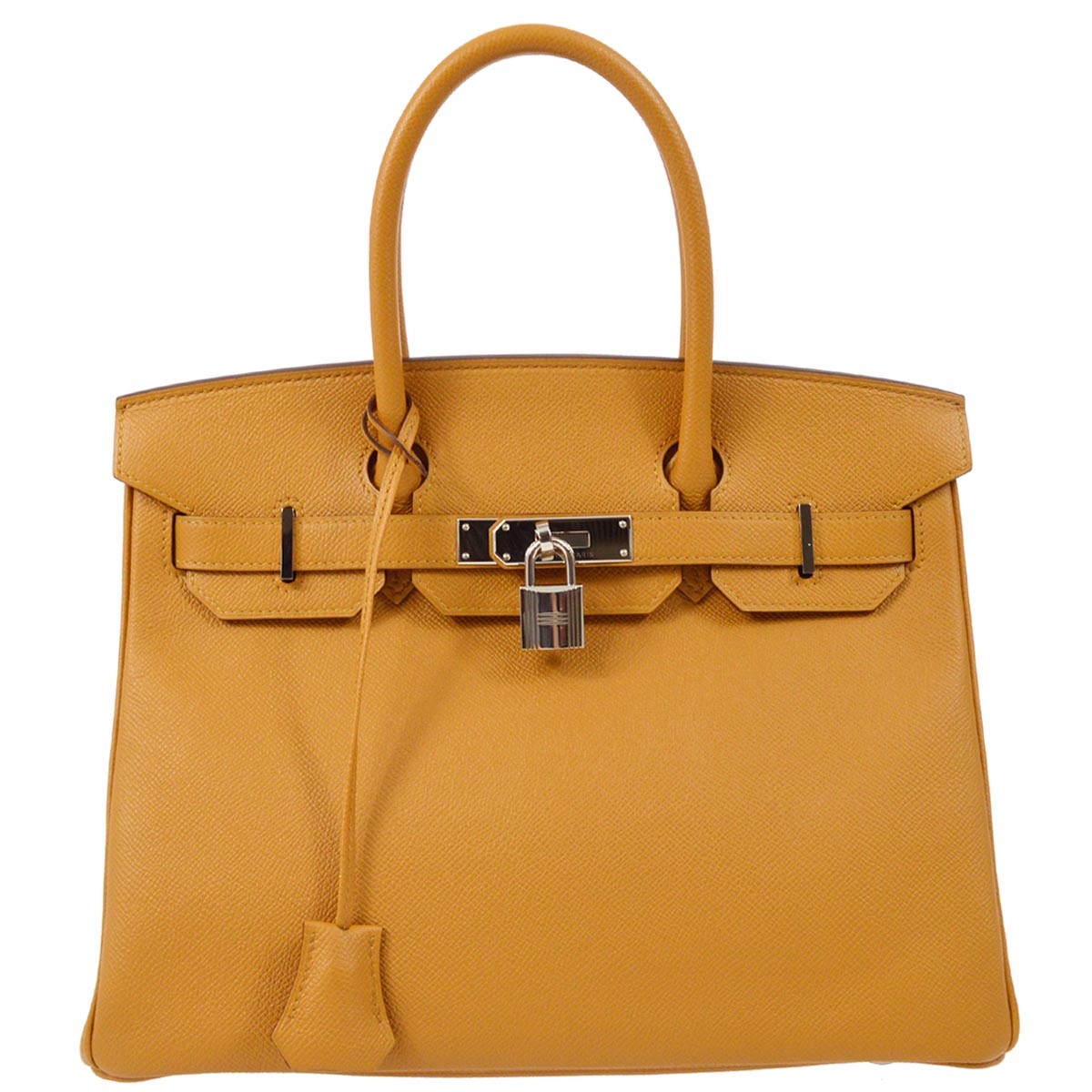 Hermes 2015 Curry Epsom Birkin 30 Handbag