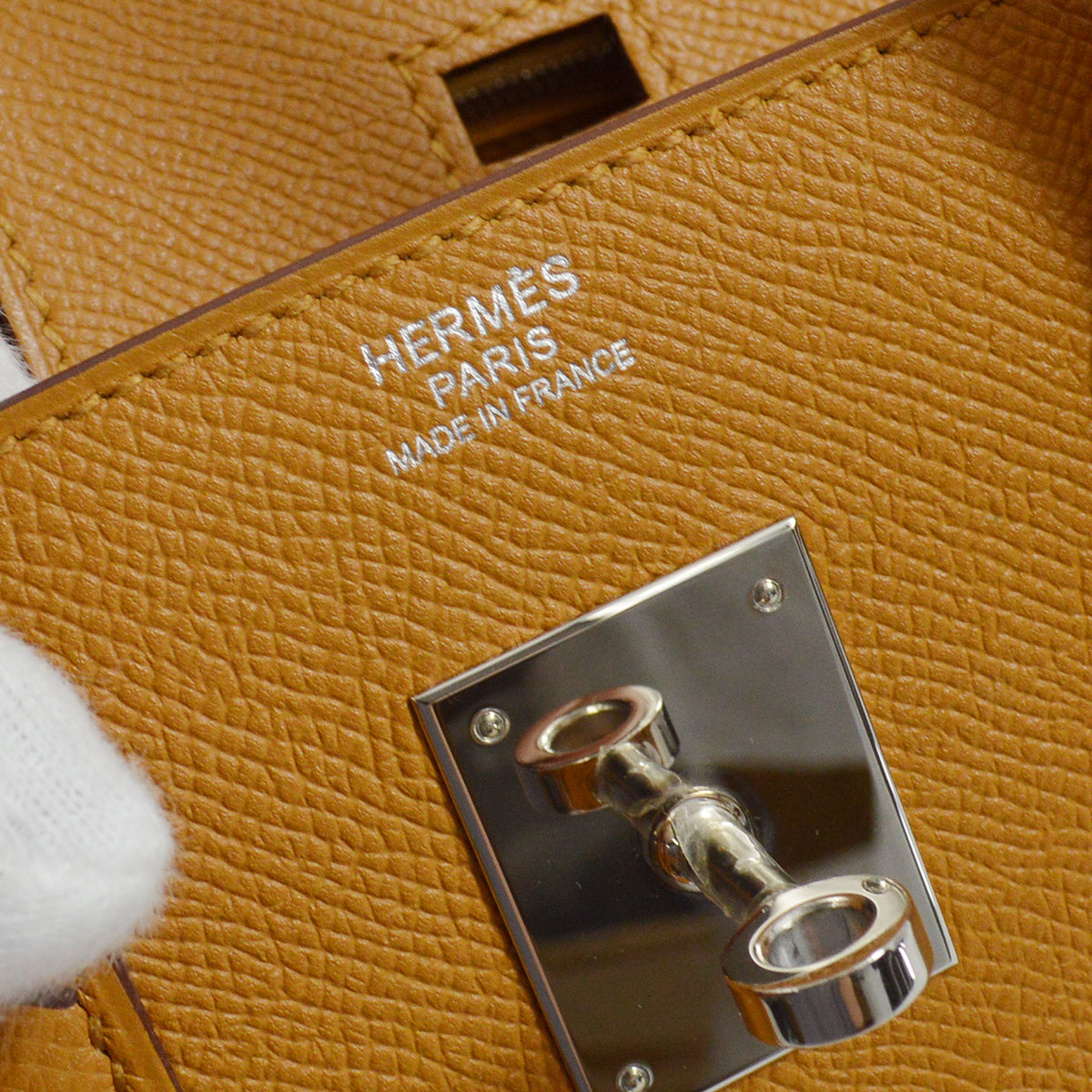 Hermes 2015 Curry Epsom Birkin 30 Handbag