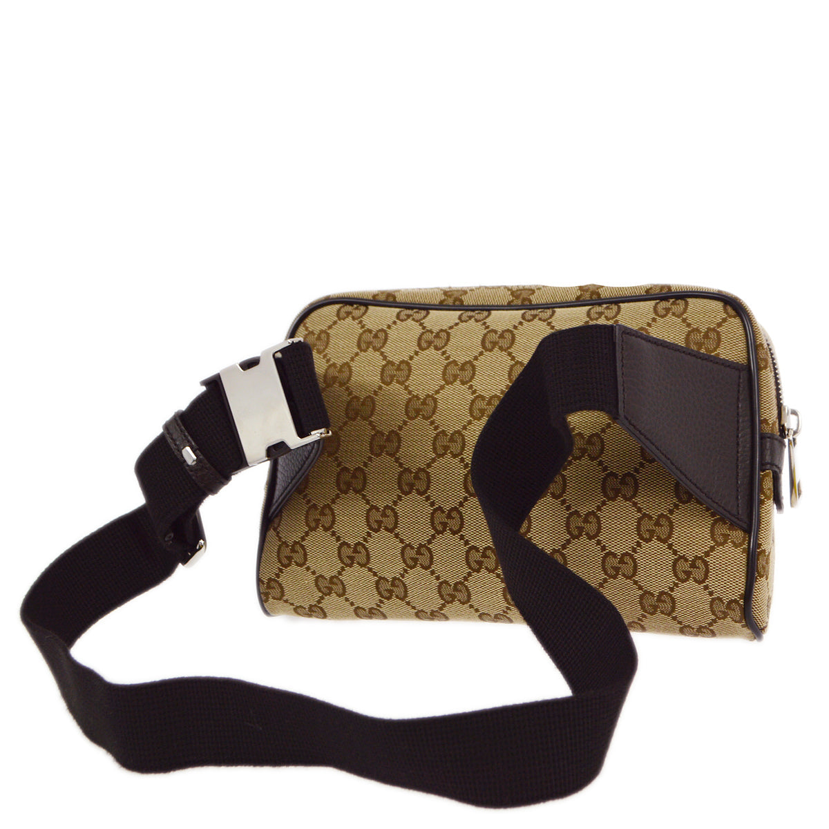 Gucci Beige Canvas GG Waist Bum Bag