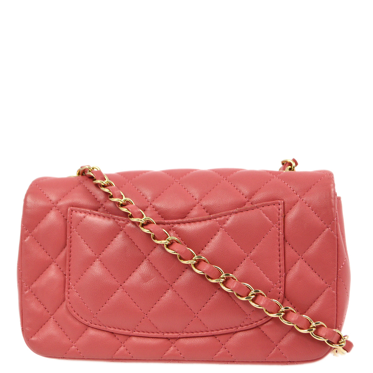 Chanel 2014 Lambskin Valentine Flap Shoulder Bag