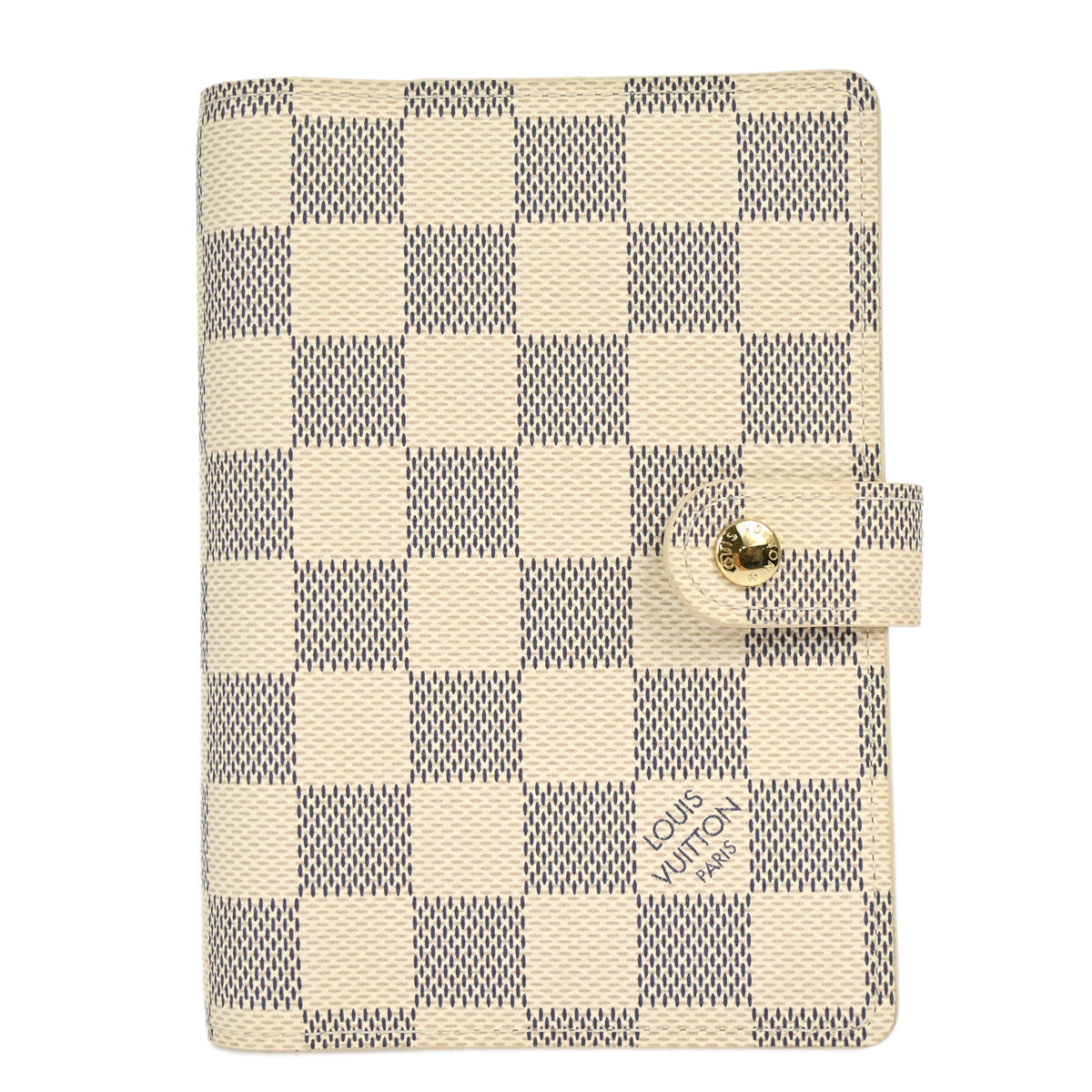 Louis Vuitton 2015 Damier Azur Agenda PM Note Book Cover R20706