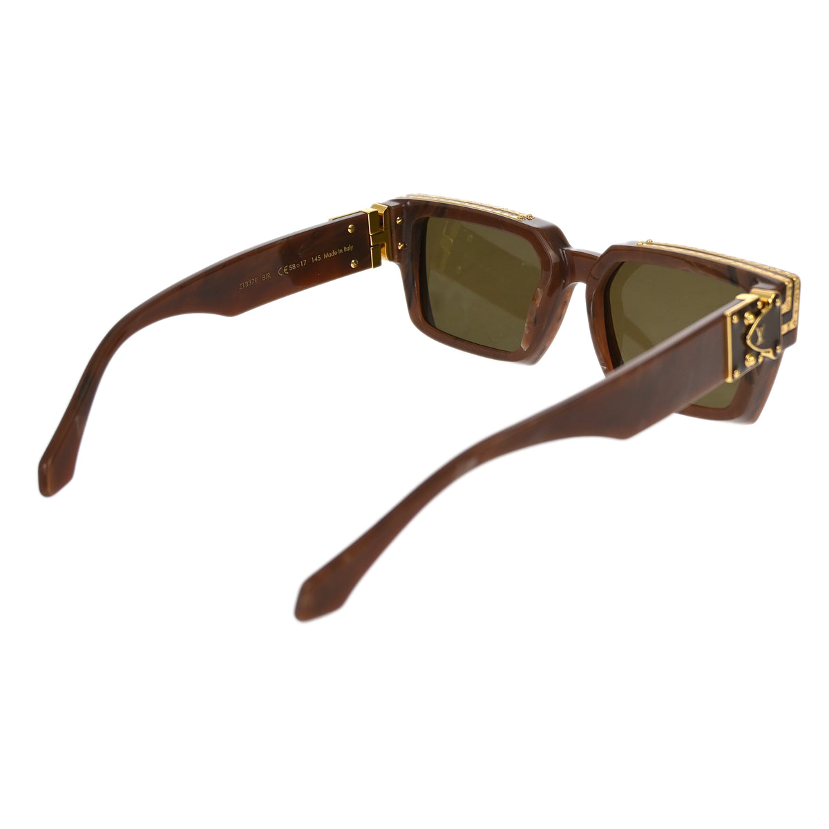 Louis Vuitton Sunglasses Eyewear Brown Small Good